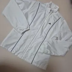 アディダス　白ジャンパー　M