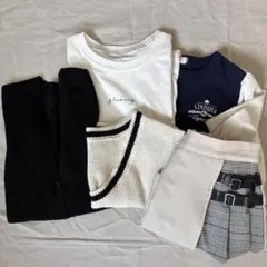 女の子　夏秋服5点セット　GLOBAL WORK 他