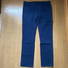 UNIQLO ユニクロ　ネイビー スリムフィットパンツ