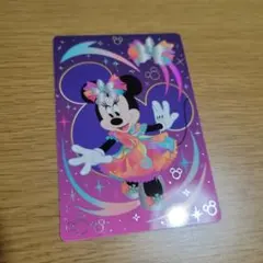 ミニーマウス 香港20周年記念カード