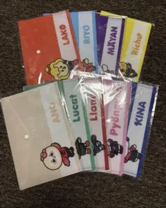 NiziU【会場FC会員限定くじ】NIZOOポケットファイル9枚コンプセット