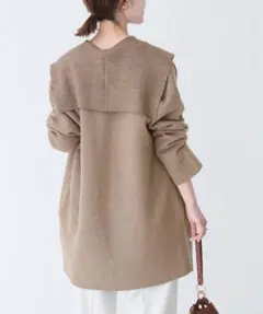 美品　Spick and Span セーラーカラーカーディガン　ガウン　ニット