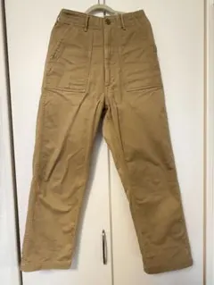 オアスロウ ファディーグパンツストレート jpnS(1) オリーブグリーン