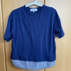 値下げ❣️ROPÉ PICNIC ネイビー Tシャツ 38