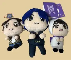 【美品】ジョングク JUNGKOOK ぬいぐるみ 3体セット【即購入可能】