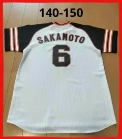 読売ジャイアンツ 坂本勇人 ユニフォーム 背番号6 キッズ 140〜150