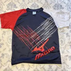 MIZUNO キッズ スポーツTシャツ ネイビー 140のサムネイル
