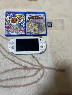 PS Vita 本体PCH-2000 ライトブルー&ソフト付き 早い者勝ち！