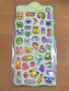 オーロラシール　ぷくぷくシール