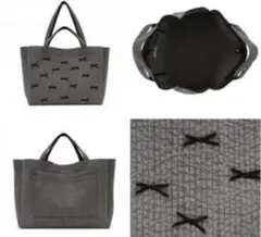 ジプソフィア gypsohila Town Bag Sブラック リボン バッグ - メルカリ