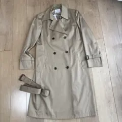 23区 ベージュ ダブルブレスト トレンチコート 38