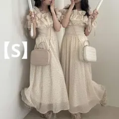 MAJESTIC LEGON ミルフィーユフリルコルセットワンピース