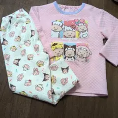 おおのたろう　サンリオ　コラボ　パジャマ　長袖　綿100　クロミ　マイメロ