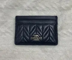 COACH パスケース カードケース ブラック