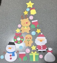 クリスマス壁面