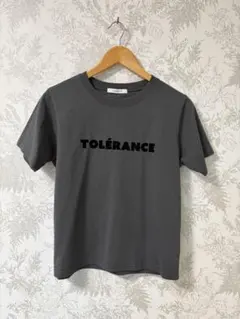 SIMPLICITE ロゴプリントTシャツ チャコールグレー　ＢＣ.STOCKのサムネイル