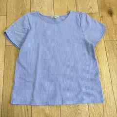 Petit Honfleur プチオンフルール ストライプ 半袖 カットソー Lのサムネイル