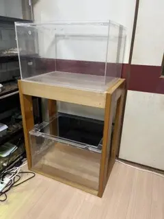 ハンドメイド 木製水槽カバー 60cm水槽用 写真9の物 - メルカリ