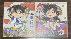 名探偵コナン 大阪城本陣2026 トレーディングミニ色紙 戦国かるた 新一 蘭