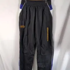 ZETT PROSTATUS トレーニングパンツ 黒/青　Мサイズ