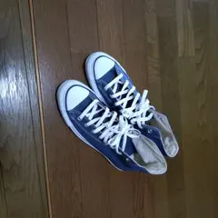 ネイビー ハイカット スニーカー コンバース　オールスター