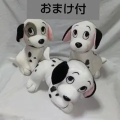 【ヴィンテージ】101匹わんちゃん3匹セット　ぬいぐるみ　1996年製　おまけ付のサムネイル