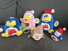 ドンペン ぬいぐるみ ストラップ 5点セット 非売品 アミューズメント景品のサムネイル