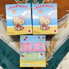 マクドナルド ハッピーセット ハローキティコンプリート コンプ 日焼けキティ