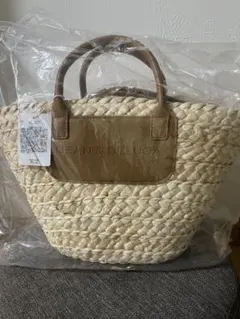 DEAN ＆ DELUCA×BEAMS COUTURE 保冷かごバッグ小