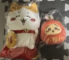 ちいかわ 招福！ハチワレぬいぐるみS だるま