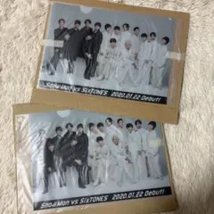 SnowMan vs SixTONES クリアファイル