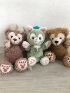 ダッフィー シェリーメイ　ジェラトーニ　ハンドパペット