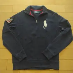 Polo by Ralph Lauren ハーフジップ スウェット ネイビーのサムネイル