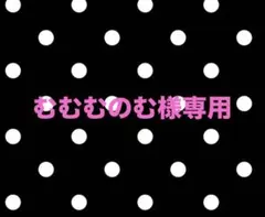 むむむのむ様専用ページ