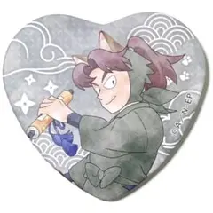 忍たま乱太郎 山田 利吉 ハート缶バッジ ナンジャタウン