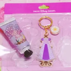 【サービス価格】ラプンツェル＊キーチェーン＊ハンドクリーム　ディズニー☆