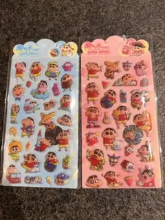 クレヨンしんちゃんシール２枚セット