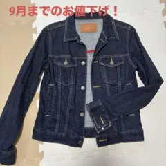 美品☆UNRELISH ダークブルー デニムジャケットおしゃれ