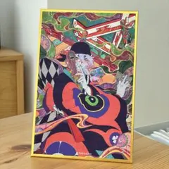 【新品】劇場版モノノ怪 唐傘 薬売り BIG 金縁色紙 B ver. 1点