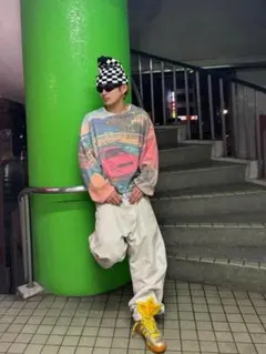 체크 비니