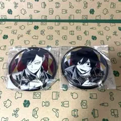 桃源暗鬼 並木度馨・淀川真澄 メタリック缶バッジ 秋田書店 TSUTAYA