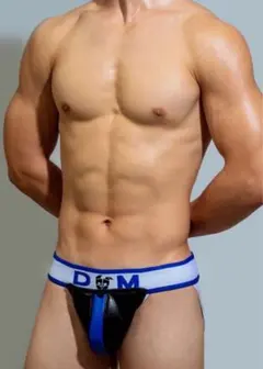 【M】D.M BONDAGE HARD JOCKSTRAP BLUE