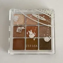 ZEESEA ズーシー クォーツ9色アイシャドウパレット J11 キャラメルクリ
