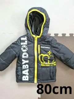 BABYDOLL フード付きアウター 80サイズ 黒 ベビー