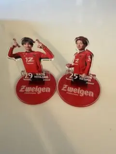 ツエーゲン　小島 雅也　宮崎 海冬　アクスタ　アクリルスタンド