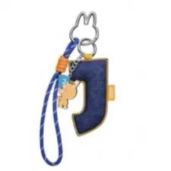 POPMART アルファベットチャーム ラブブ PIN FOR LOVE J