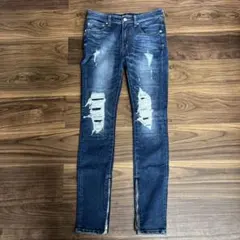 AZUL BY MOUSSY スキニーデニムパンツ メンズ S 美品