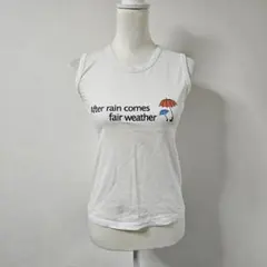 サマンサモスモス/samansa Mos2 ノースリーブ カットソー【M】白