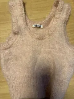 AURALEE ノースリーブニット 0 ピンクのサムネイル