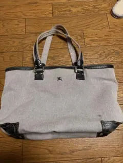 Burberry トートバッグ キャンバス レザーのサムネイル